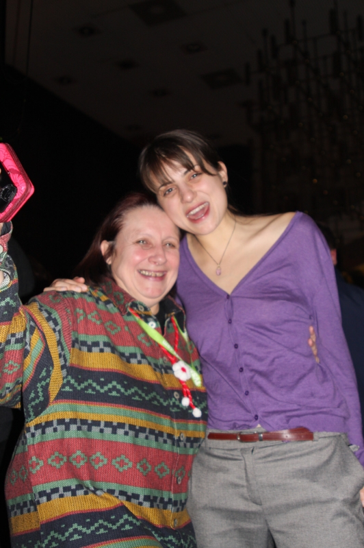 Image. FNE Bulgaria Corespondent Pavlina Jeleva with Nikolina Yancheva Image. FNE Bulgaria Corespondent Pavlina Jeleva with Nikolina Yancheva