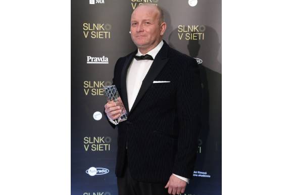 Gregor Hološka - Best Leading Actor award, credit: Slnkovsieti FBpage