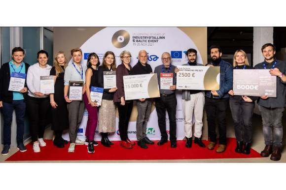 Winners at Industry at Tallinn &amp; Baltic Event 2021 Awards Ceremony