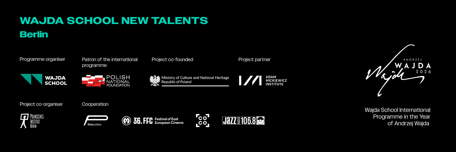 Your Next Project Could Be Here: Wajda School New Talents | Berlin