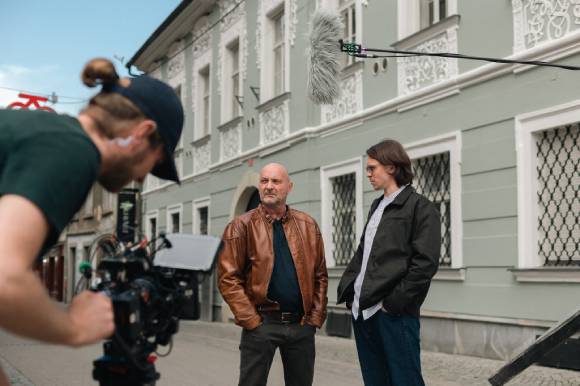 Dario Varga as Inspector Vrenko, credit: RTV Slovenija