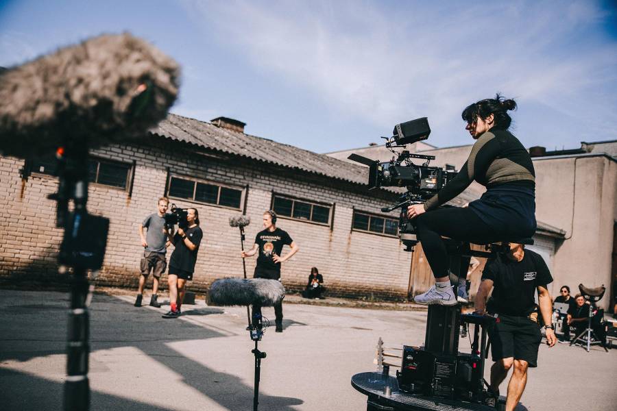 Dirt in Your Face by Jaak Kilmi shooting, author: Ken Mürk/ERR