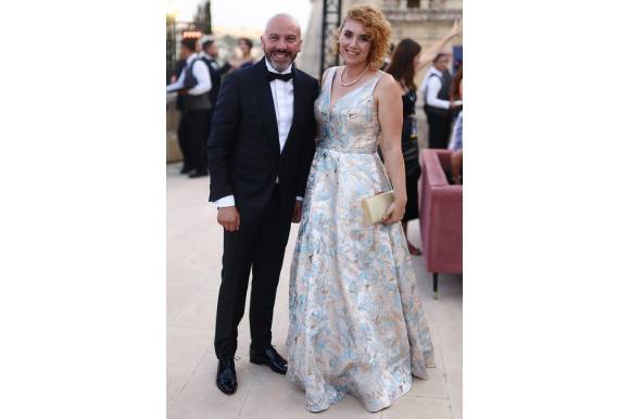 Johann Grech Malta Film Commissioner and guest during the Red Carpet Arrivals at the Mediterrane Film Festival Awards Ceremony, credit Mediterrane FF