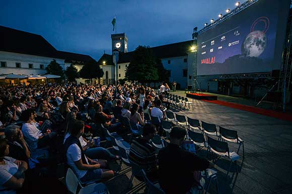 Ljubljana Castle open-air cinema