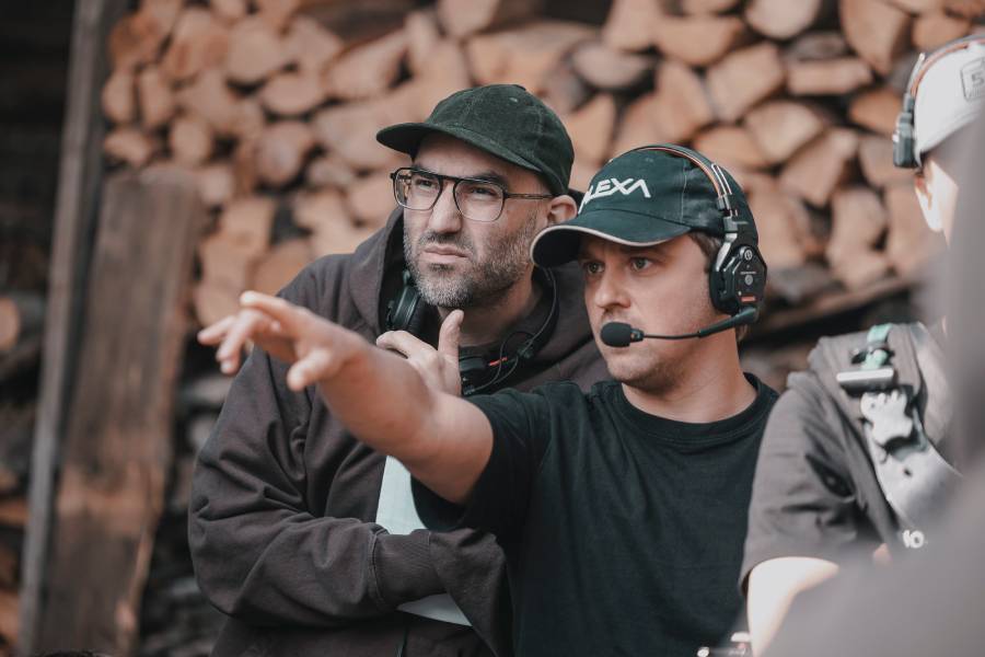 Morten by Ivan Pavljutskov shooting, photo by Heikki Leis