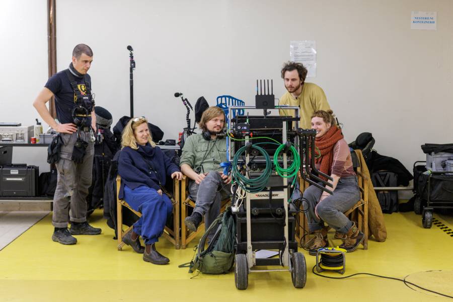 Film crew of Seaview by Katarina Morano, copyright: Matjaž Rušt