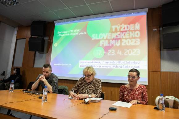 Panelová diskusia Týždeň slovenského filmu 2023, zdroj: Facebooková stránka SFW