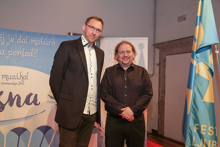 Vesna musical - Producer Gorazd Slak and Darko Brlek - Director of the Ljubljana Summer Festival