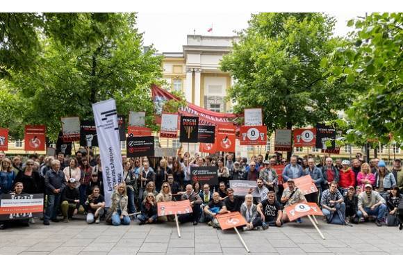 14 June 2023 Screenwriters protest