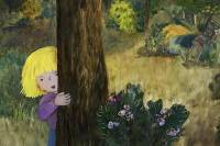 Suzie in the Garden by Lucie Sunkov&aacute;