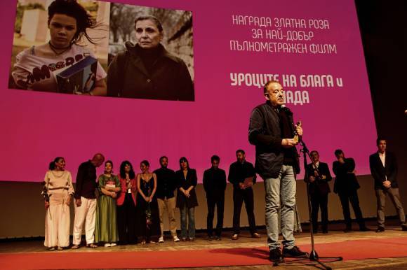 Best Film award winner Stephan Komandarev
