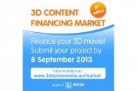 Open call for projects for 3D Content Finance Market in December