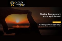 Pitch the Doc &ndash; soft launch of new Internet platform for documentary professionals.