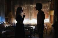 Katarina Čas and Klemen Slakonja on set of Mary's Resurrection by Vojko Anzeljc 