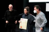 Audience award winner Granny&rsquo;s Sexual Life - Director Ur&scaron;ka Djukić and producer Bo&scaron;tjan Virc