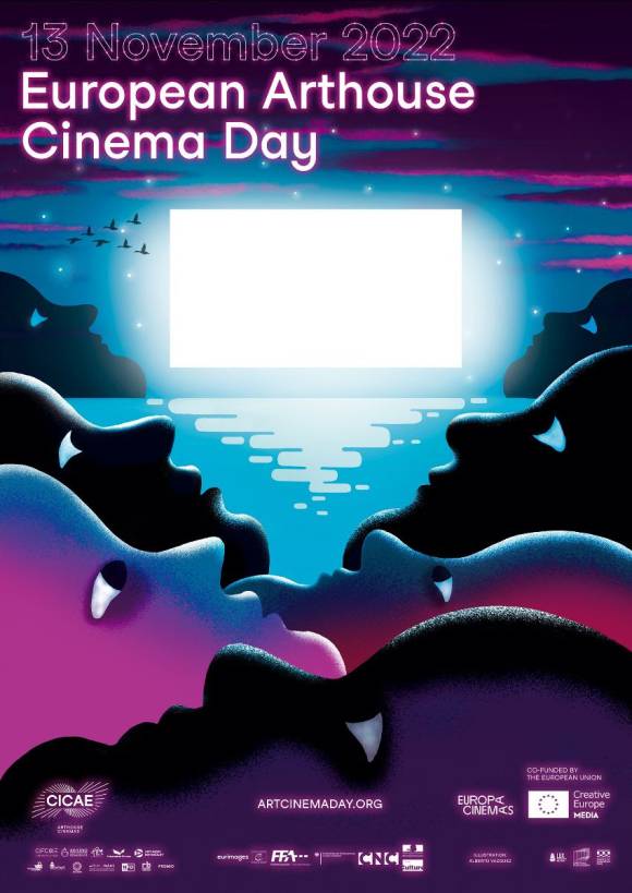 New poster for the European Arthouse Cinema Day 2022