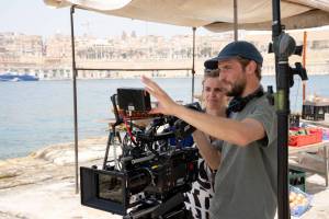 Love Thy Neighbour director Sigrid Alnoy and DoP Cyrille Hubert