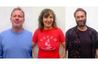 The three founders of CHARADES, winner of this year’s Best International Innovation Distribution Award 2025: Pierre Mazars (left), Carole Baraton (middle), Yohann Comte (right)