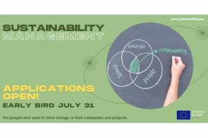Applications Open for Sustainability Management Course