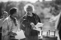 Jovo Maksic and Nenad Pavlovic on the set of Wanderlust