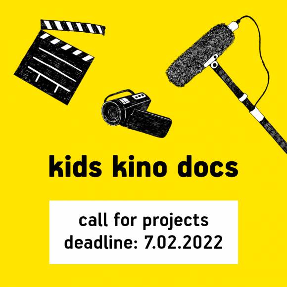 Two weeks left to submit your project to Kids Kino Docs