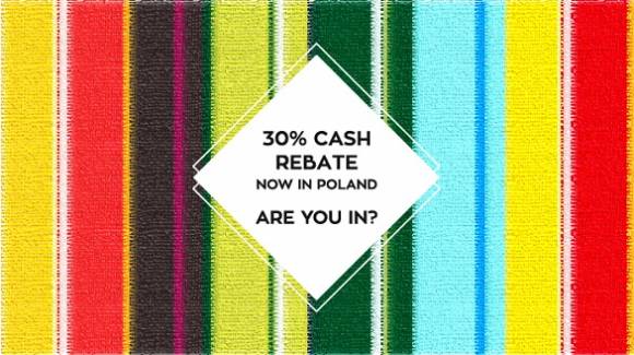 The Polish 30% cash rebate scheme is active now