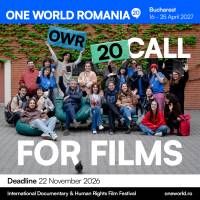 One World Romania 20 Call for Films Now Open