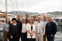 CICAE Board of Directors (from left to right) First row: Hannele Marjavaara (Kino Tapiola, Finland), Peggy Johnson (Loft Film Fest, USA), Domenico Dinoia (FICE, Italy), Marlena Gabryszewska (Stowarzyszenie Kin Studyjnych, Poland), Dr Christian Br&auml;uer (AG Kino &ndash; Gilde, Germany), Guillaume Bachy (AFCAE, France). Second row: Michele Crocchiola (FICE, Italy), Sebastian Naumann (CICAE), Cyril D&eacute;sir&eacute; (AFCAE, France), Detlef Rossmann (Casablanca-Kino, Germany)