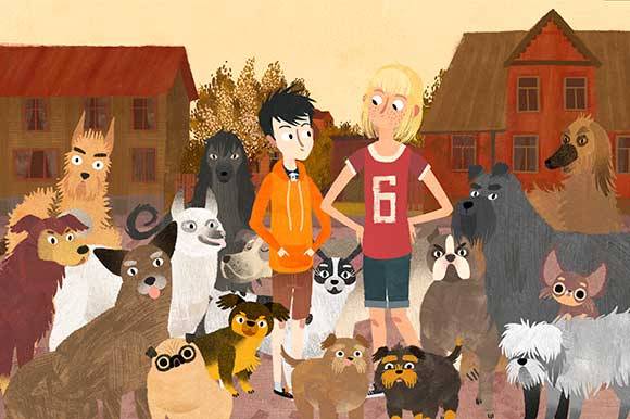 Jacob, Mimmi and the Talking Dogs by Edmunds Jansons