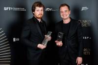 Producer Jakub Viktor&iacute;n and director Michal Bla&scaron;ko