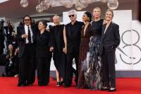 Father, Mother, Sister, Brother representation at Venezia 82 awards ceremony