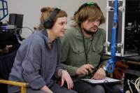 Director Katarina Morano and co-writer Žiga Divjak