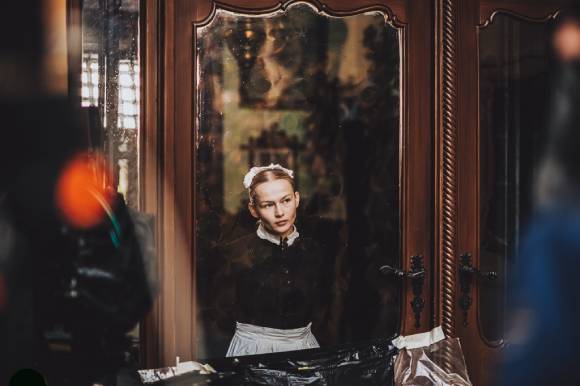 Dana Droppov&aacute; in The Chambermaid by Mariana Čengel Solčansk&aacute;